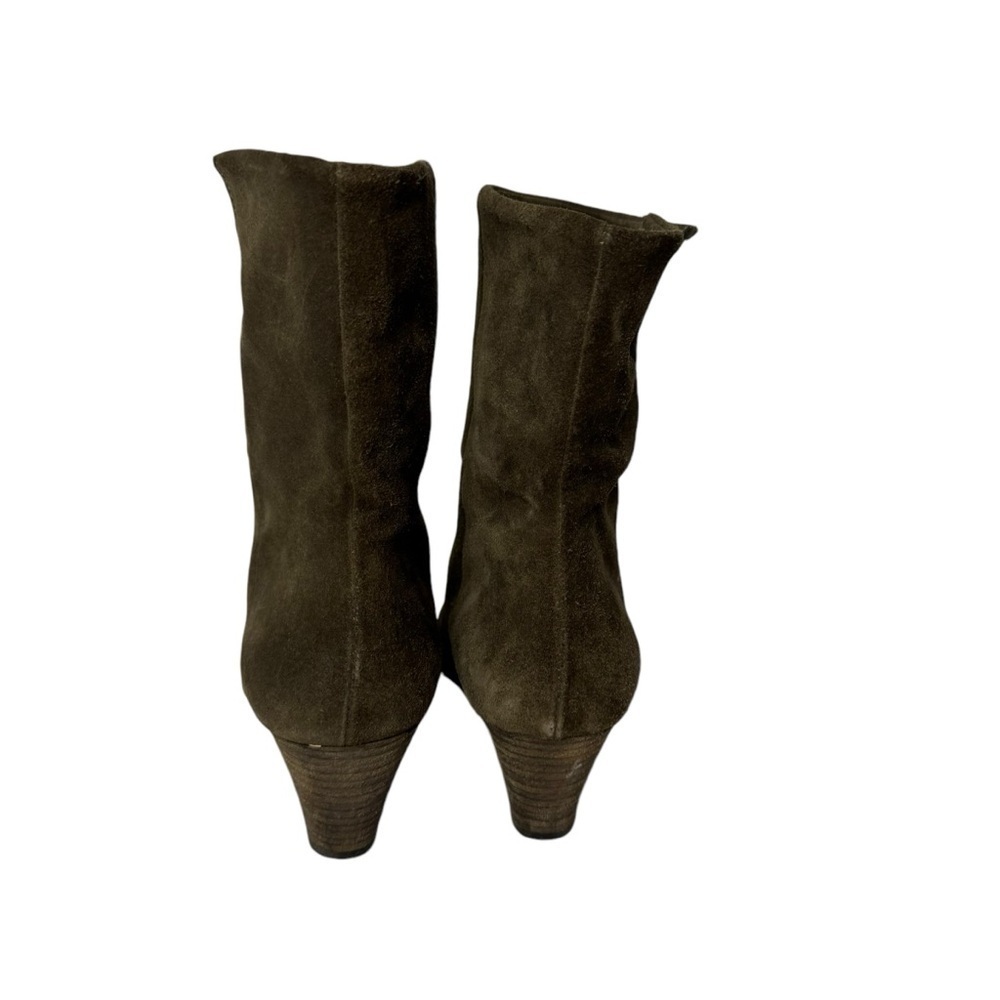 Free People Suede Adella Booties Brown 37 US 6.5 - Picture 3 of 9